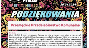 Podziękowania